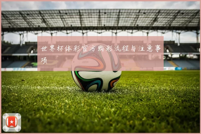 世界杯体彩官方购彩流程与注意事项